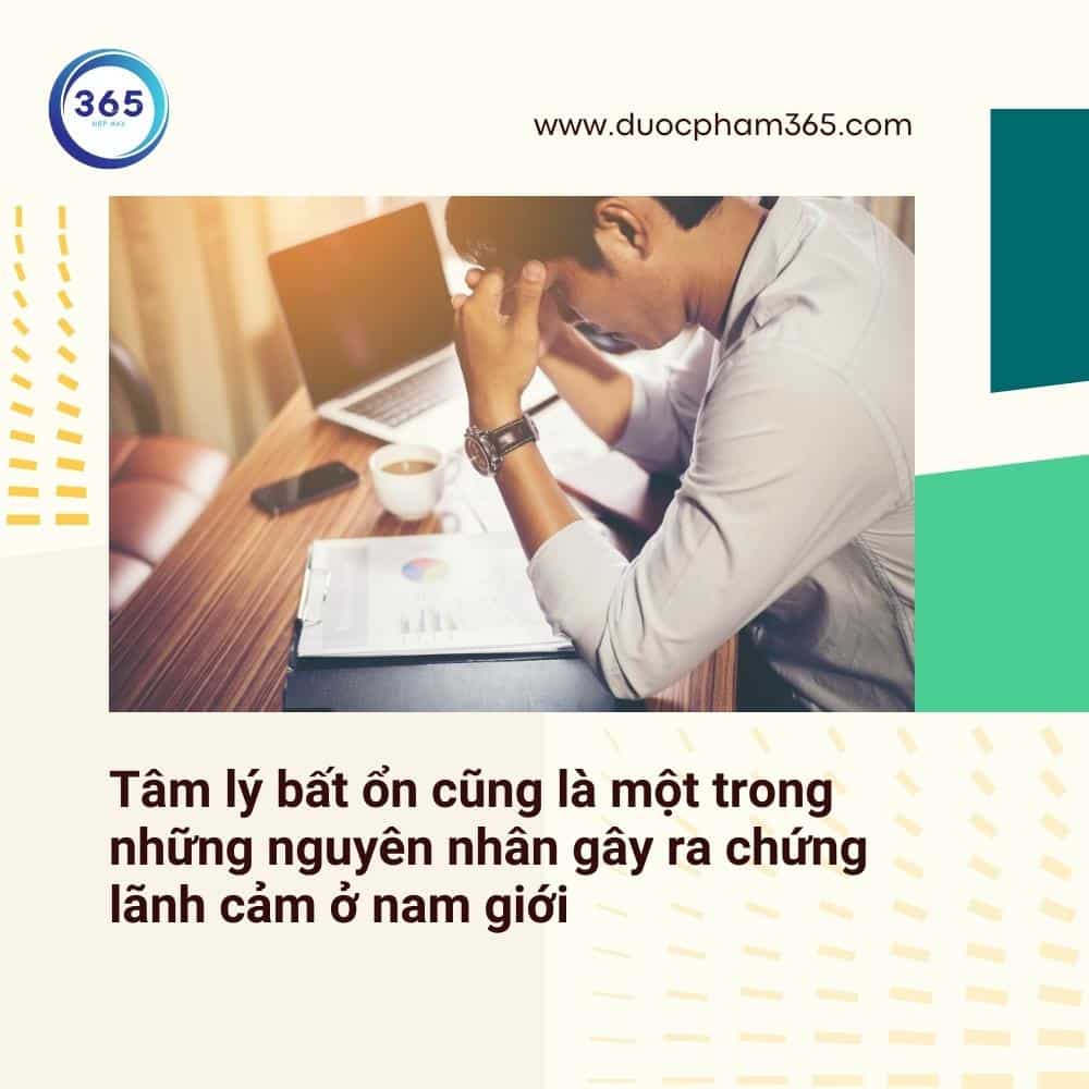 Giảm ham muốn ở nam giới, nguyên nhân do đâu ? 2 căng thẳng cũng khiến nam giới giảm ham muốn