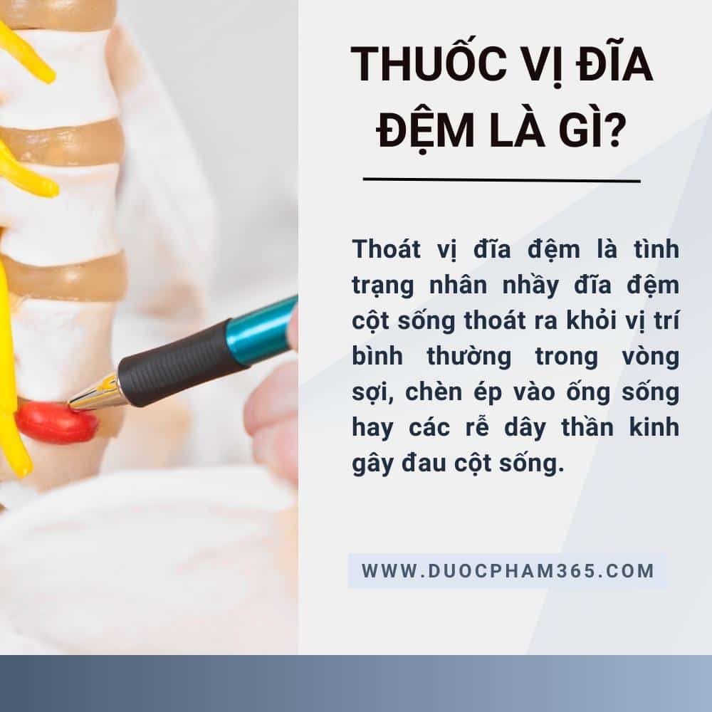 thoát vị đĩa đệm là gì?