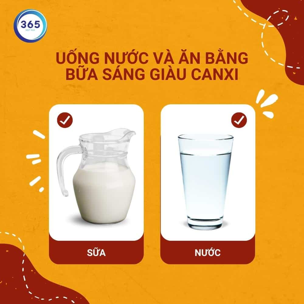 uong sua an sang giau