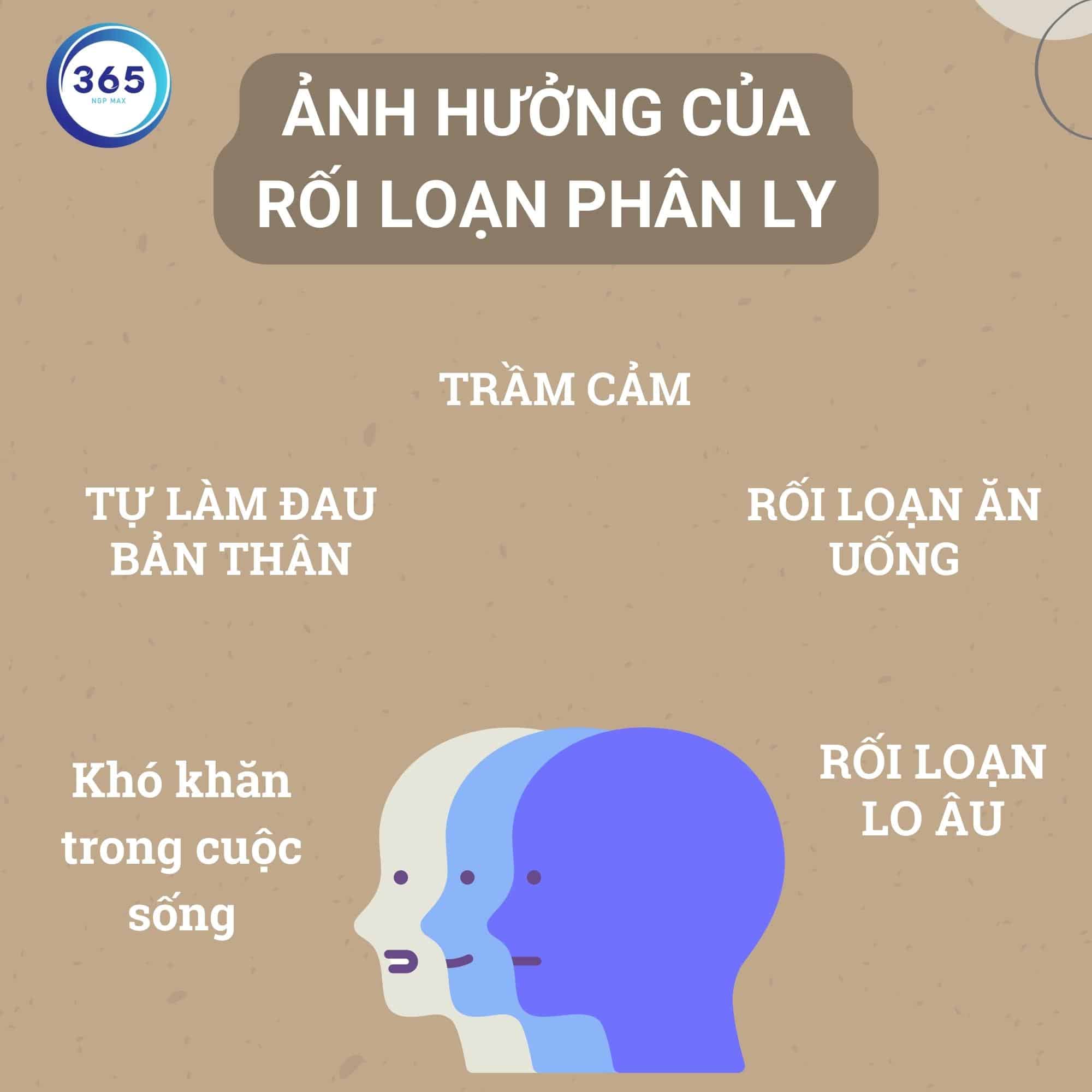 Rối loạn phân ly là gì? 4 anh huong cua roi loan phan ly