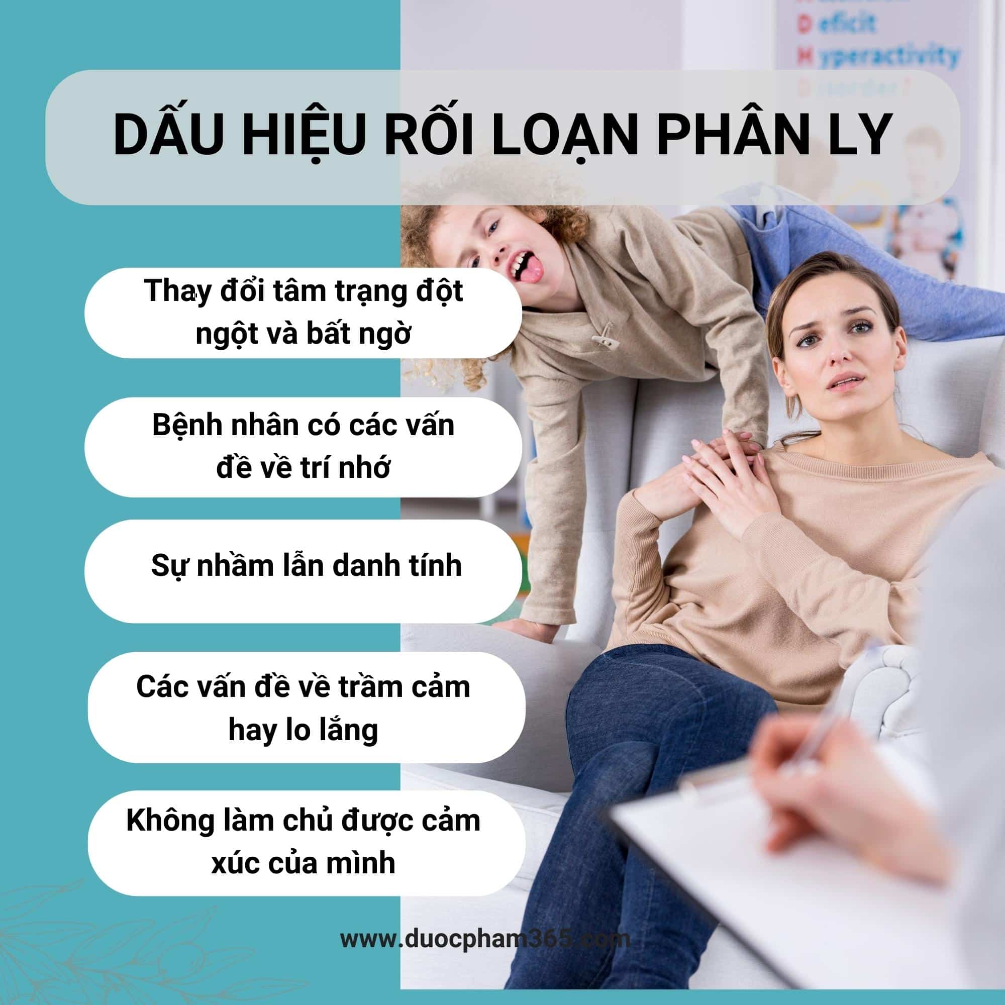 Rối loạn phân ly là gì? 2 dau hieu roi loan phan ly