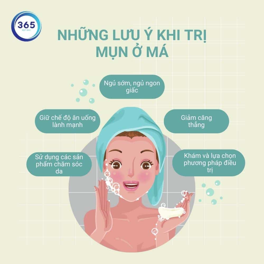 luu y khi tri mun o ma