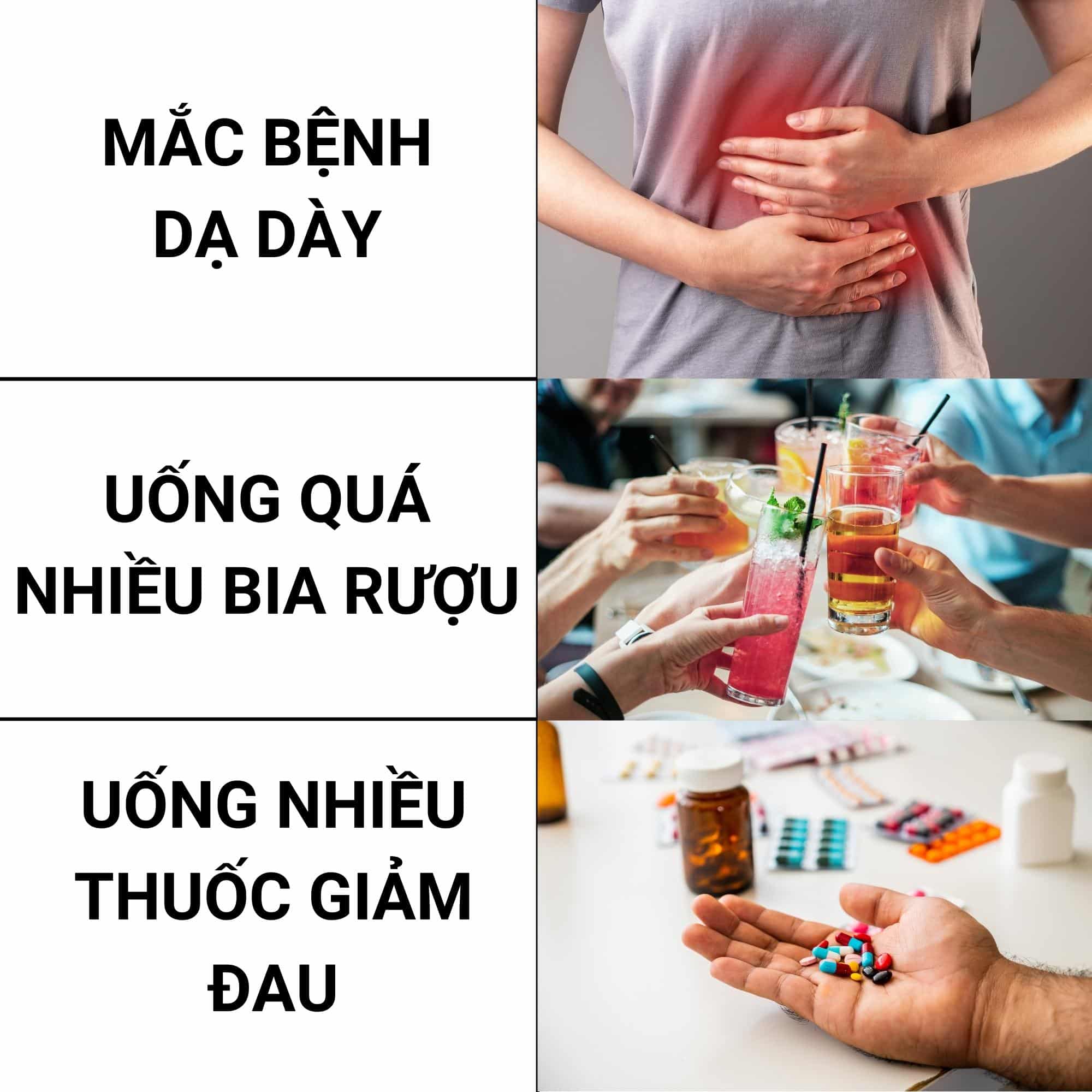 Xuất huyết dạ dày có nguy hiểm không? 3 nguyen nhan dau da day