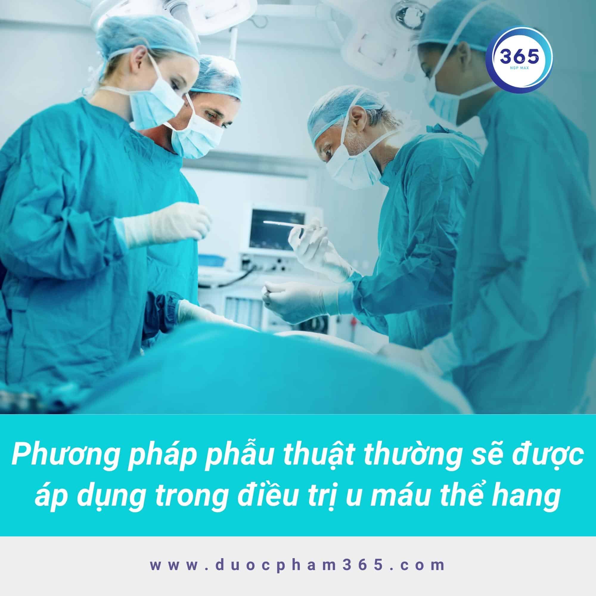 U máu có chữa được không ? 3 phau thuat u mau