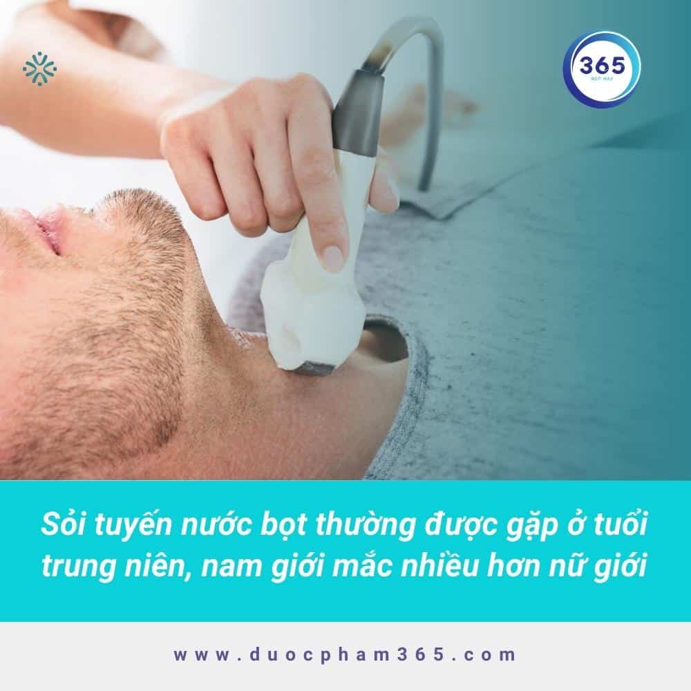 Sỏi tuyến nước bọt là gì? 5 soi tuyen nc bot gap o dau