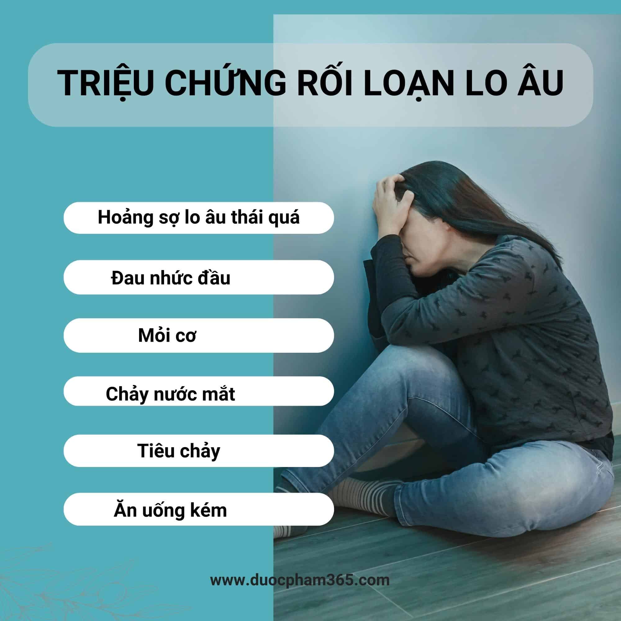 Rối loạn lo âu có phải là trầm cảm không? 3 trieu chung viem roi loan lo au